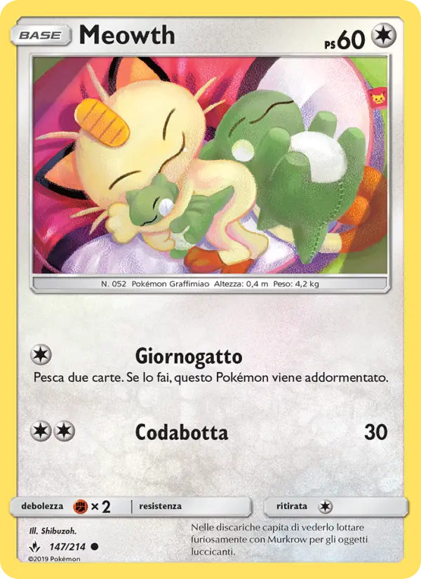 Meowth #147 — Legami Inossidabili