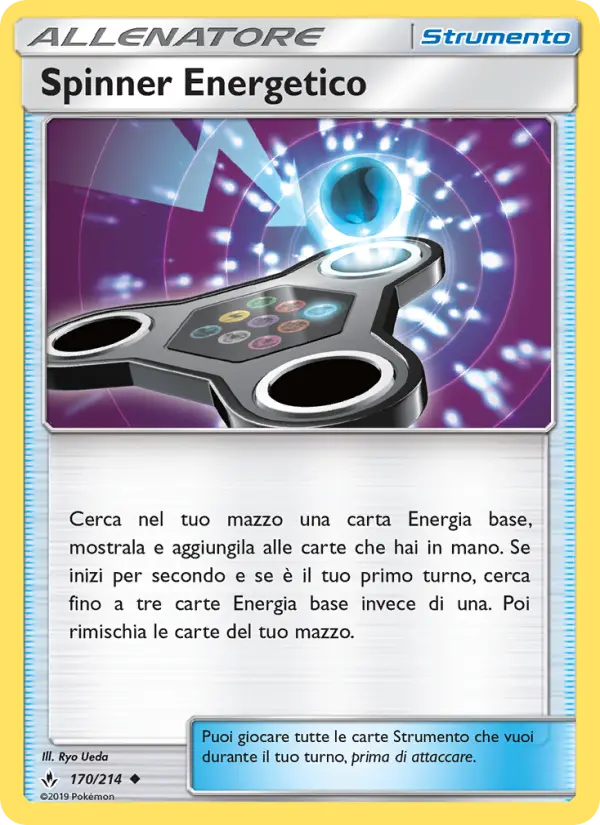 Spinner Energetico #170 — Legami Inossidabili (Reverse Holo)