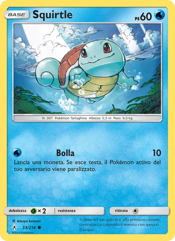 Squirtle #33 — Legami Inossidabili