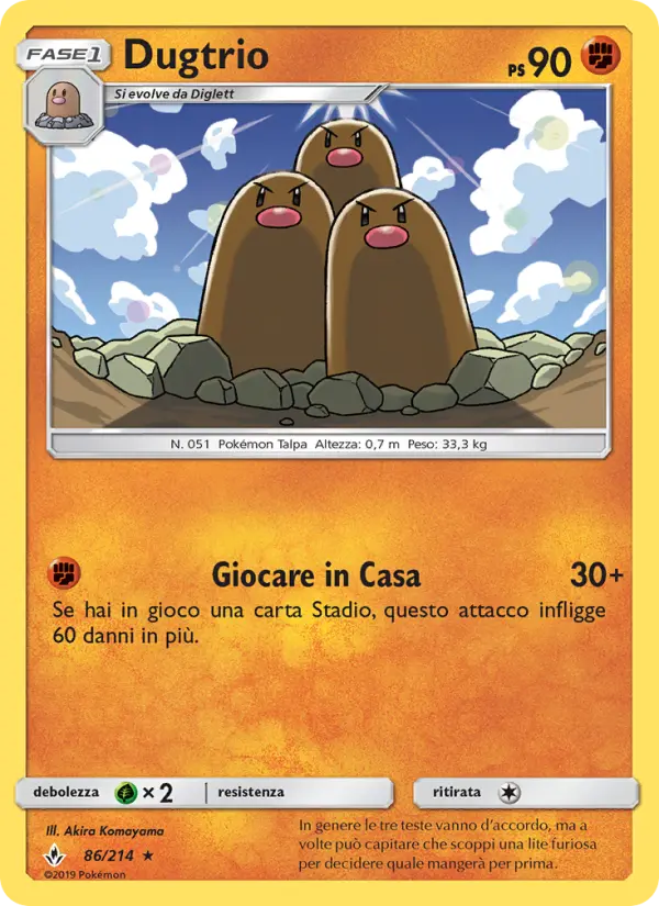 Dugtrio #86