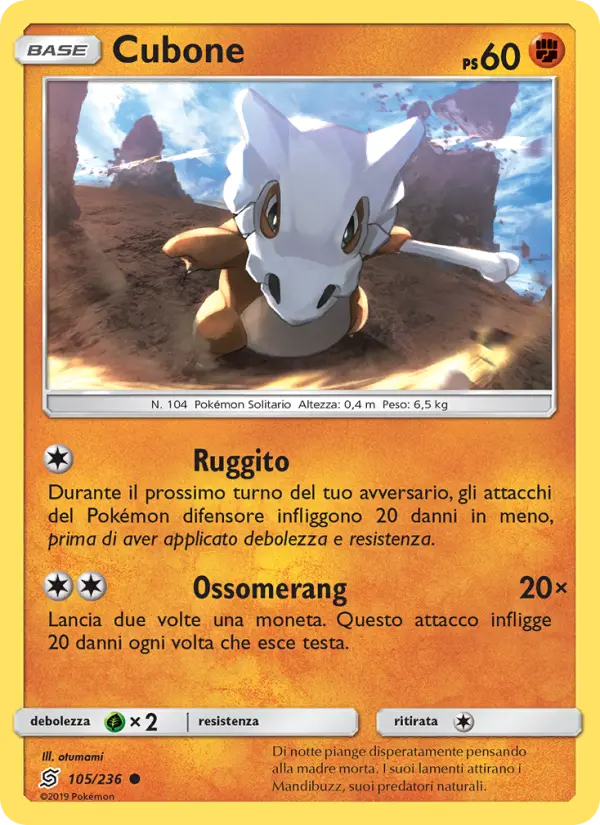 Cubone #105