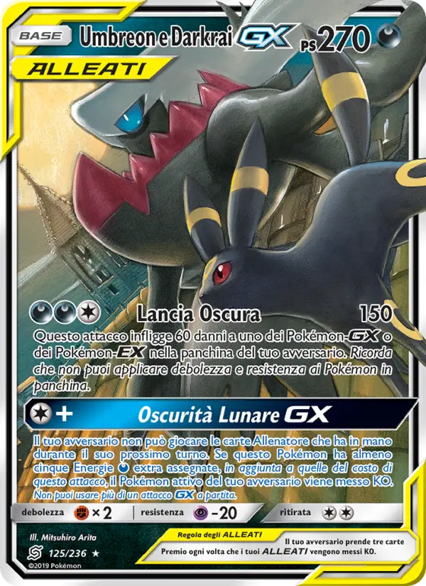Umbreon e Darkrai GX #125