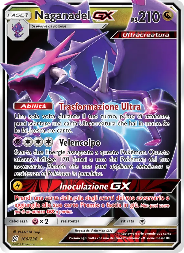 Naganadel GX #160