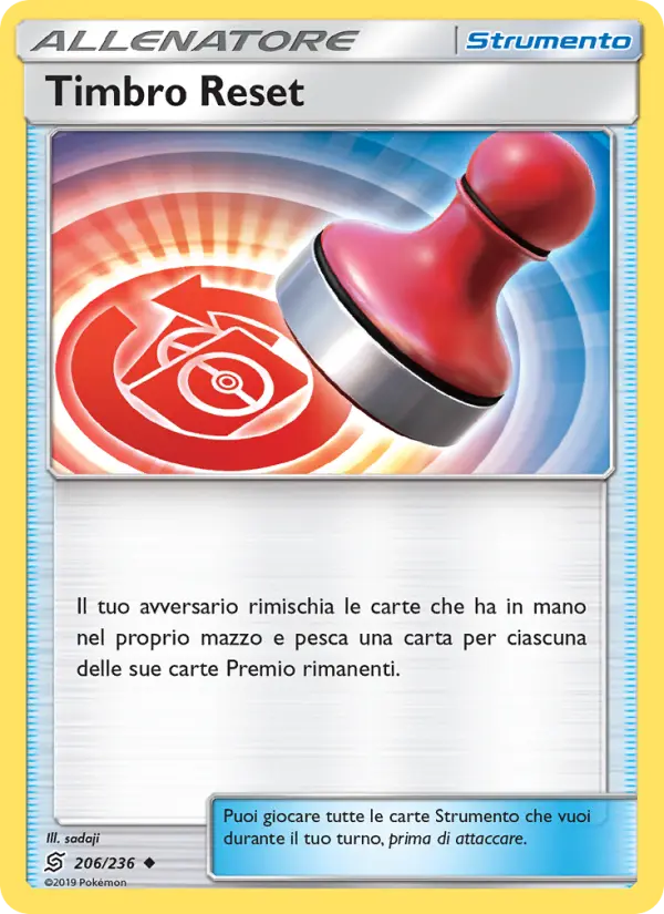 Timbro Reset #206