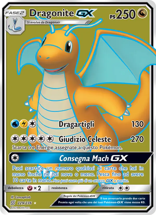 Dragonite GX #229