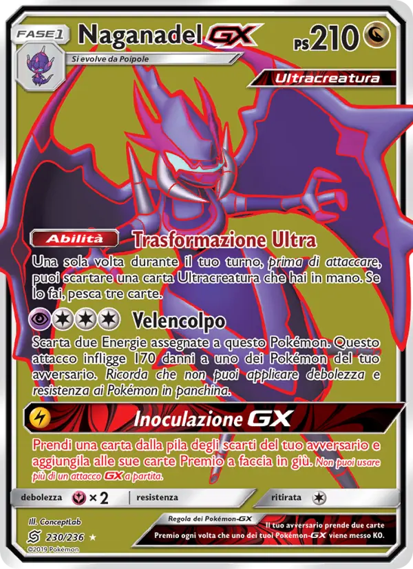 Naganadel GX #230
