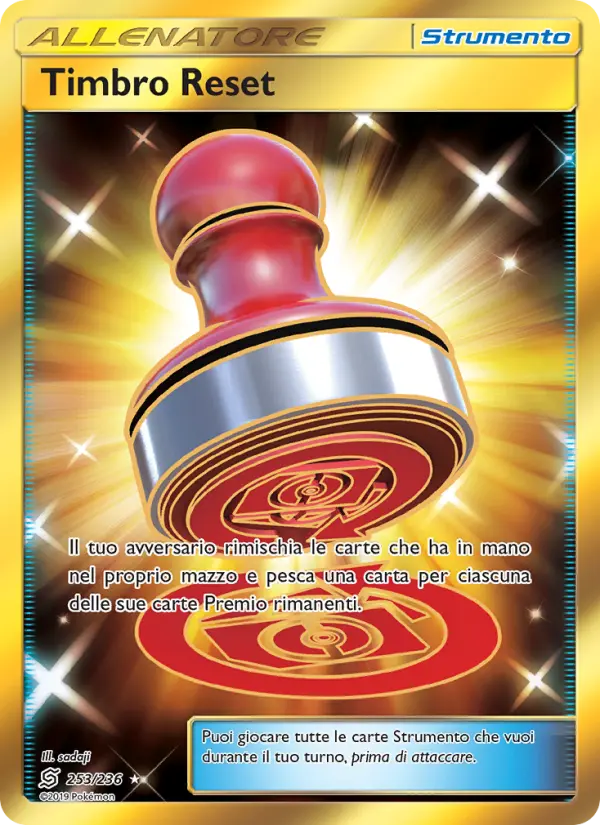 Timbro Reset #253