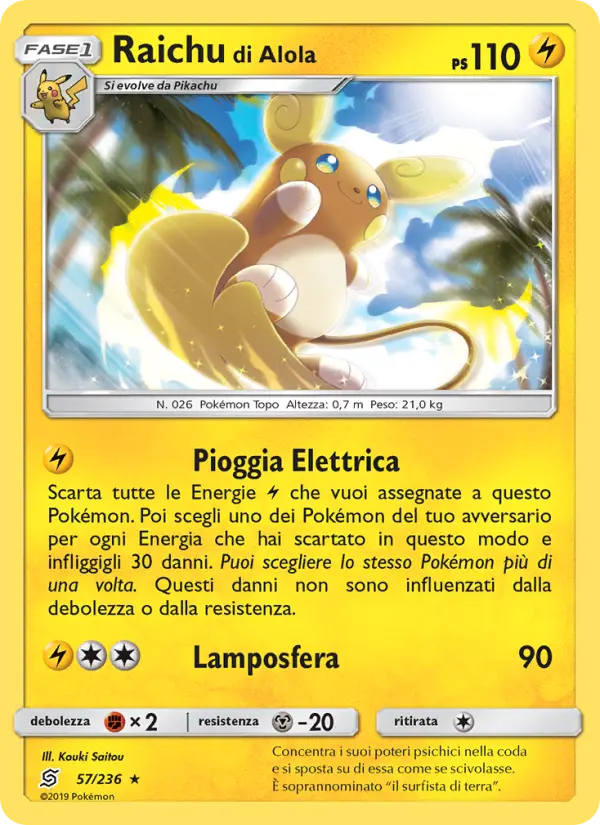 Alolan Raichu #57