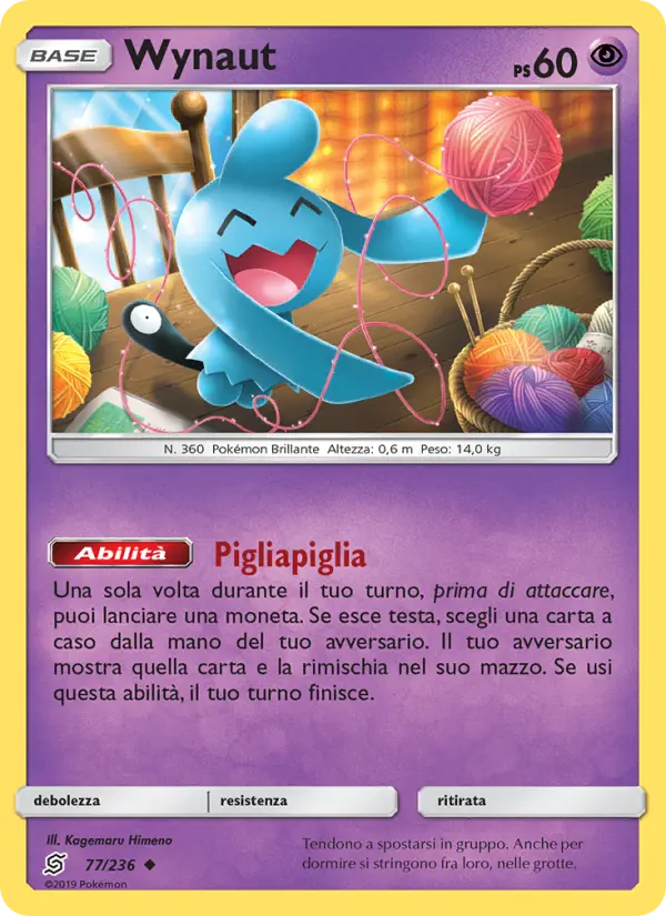 Wynaut #77 — Sintonia Mentale (Reverse Holo)