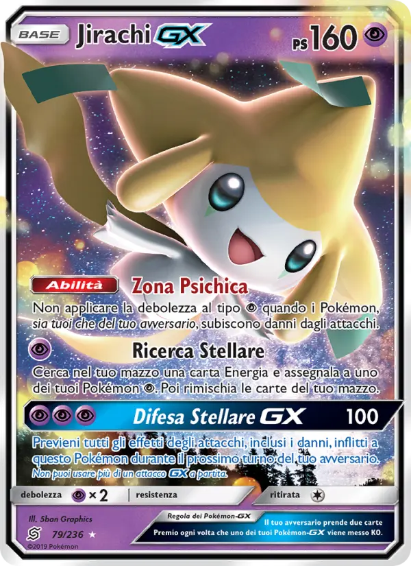 Jirachi GX #79 — Sintonia Mentale