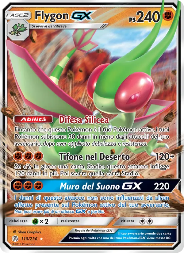 Flygon GX #110