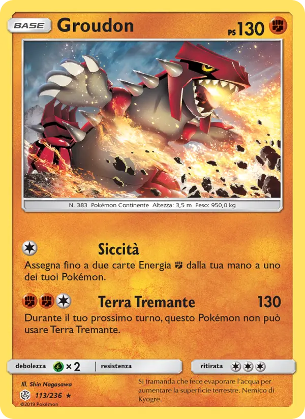 Groudon #113