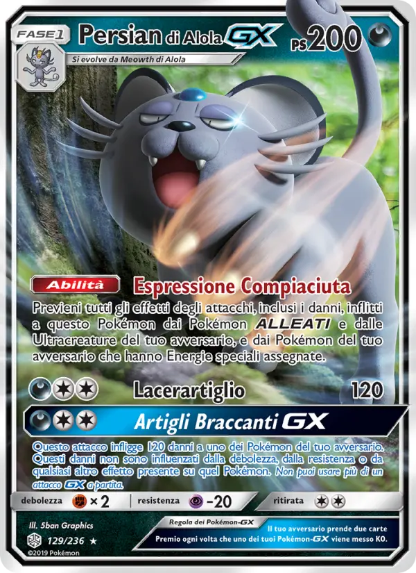 Persian di Alola GX #129