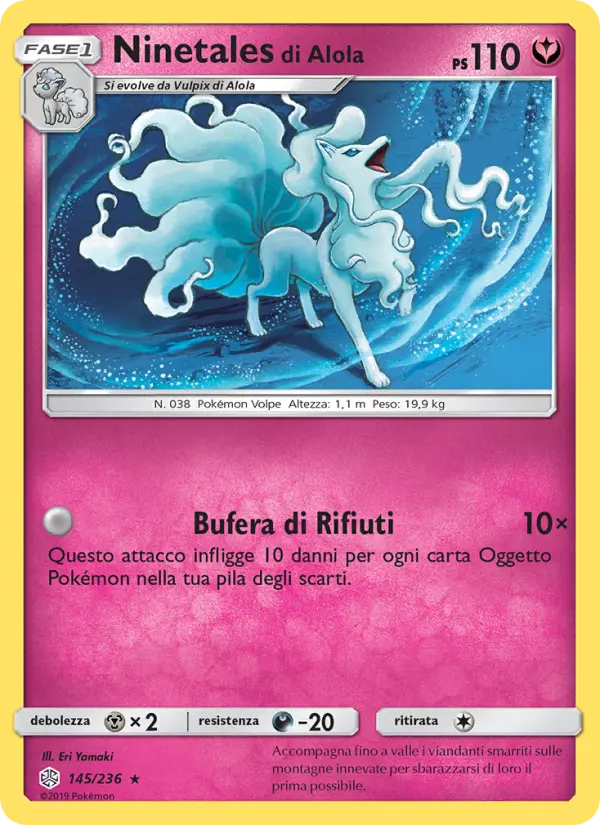 Ninetales di Alola #145