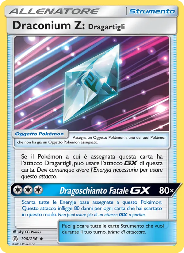 Draconium Z: Dragartigli #190 — Eclissi Cosmica (Reverse Holo)