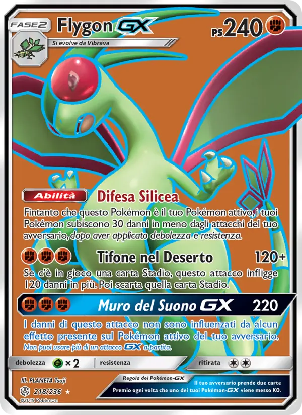 Flygon GX #218