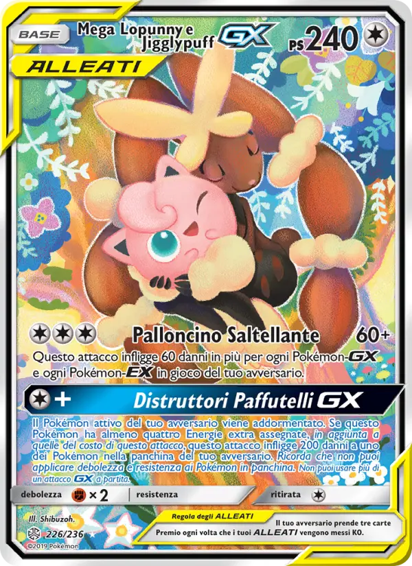 Mega Lopunny e Jigglypuff GX #226