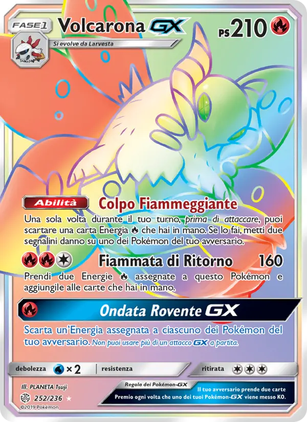 Volcarona GX #252