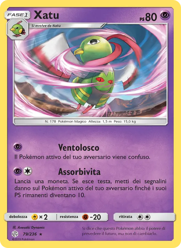 Xatu #79 — Eclissi Cosmica (Reverse Holo)