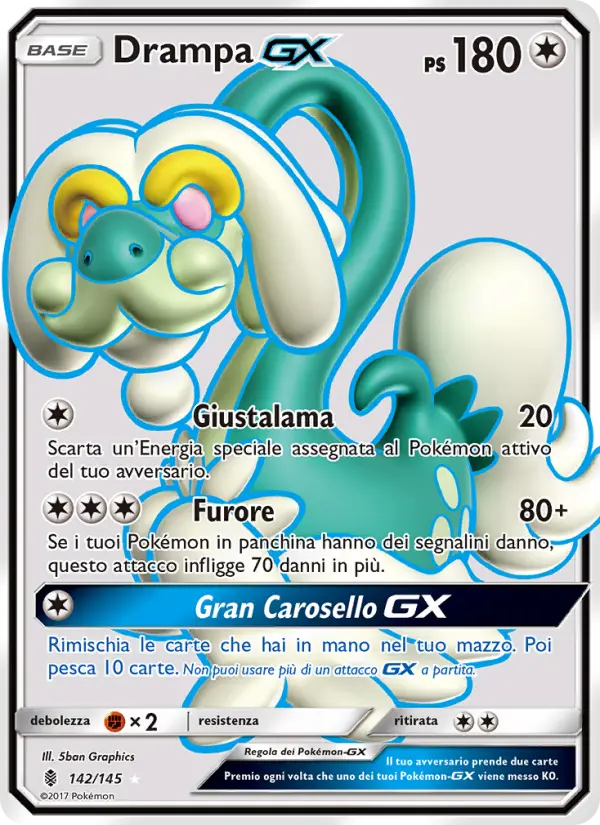Drampa GX #142 — Guardiani Nascenti