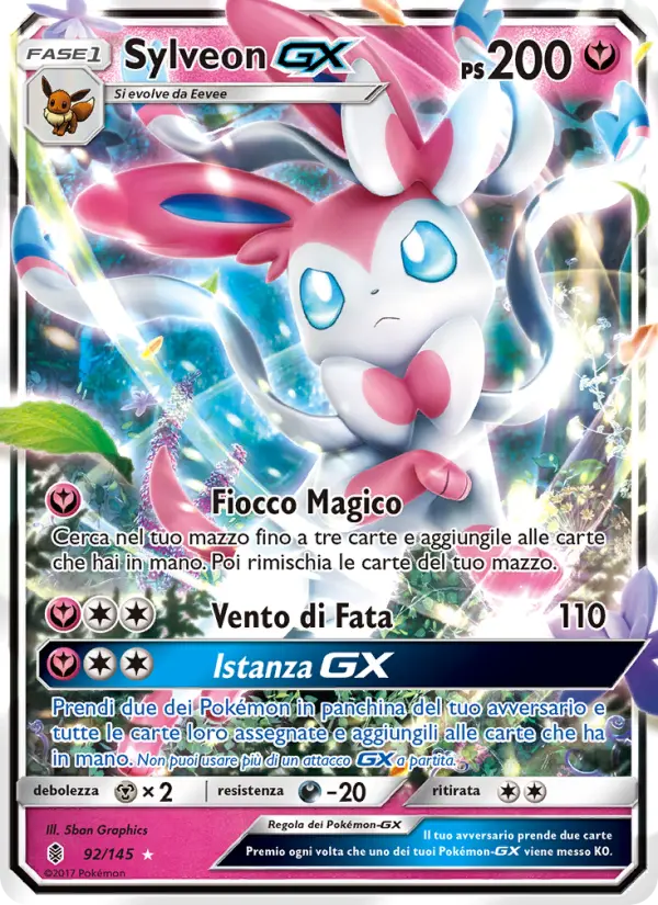 Sylveon GX #92 — Guardiani Nascenti