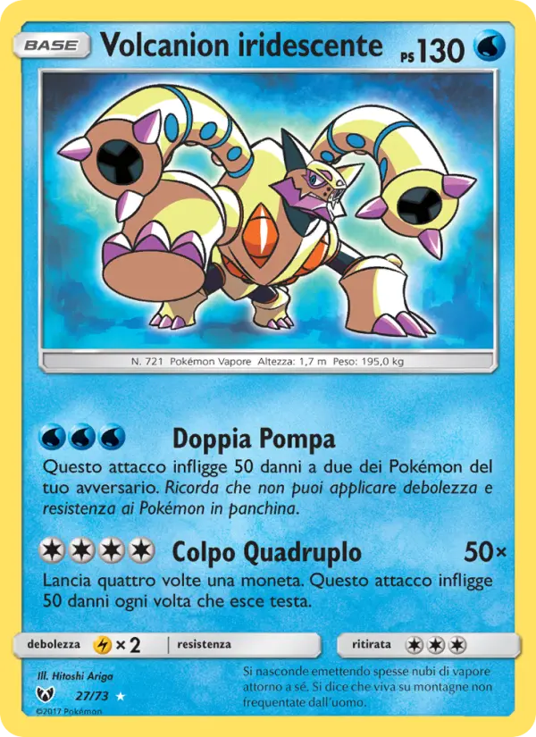 Volcanion iridescente #27 — Leggende Iridescenti