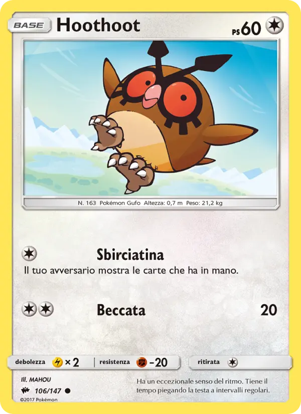 Hoothoot #106