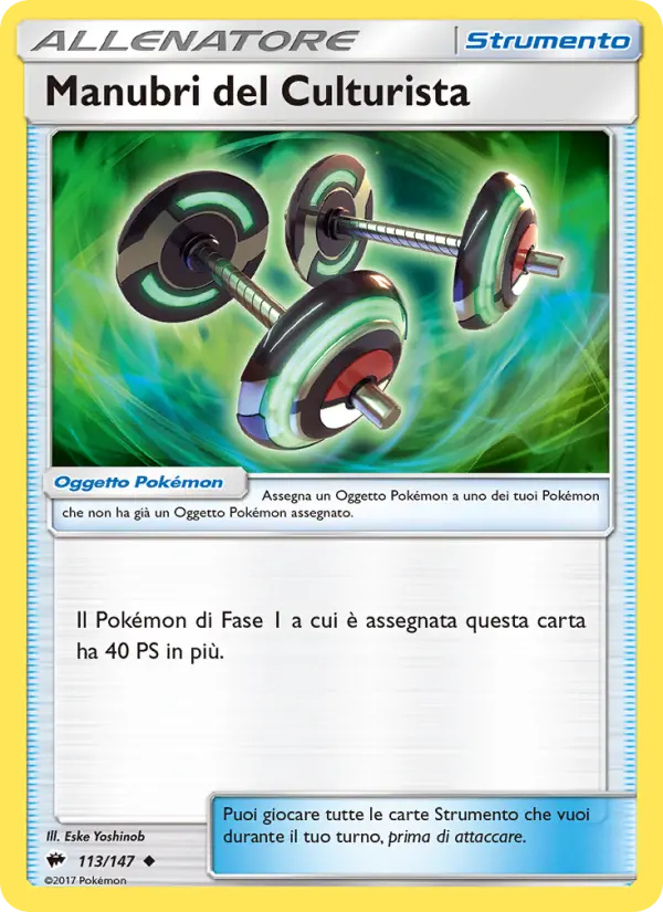 Manubri del Culturista #113 — Ombre Infuocate (Reverse Holo)