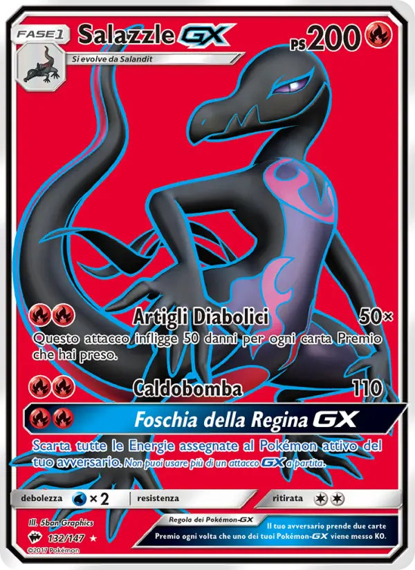 Salazzle GX #132