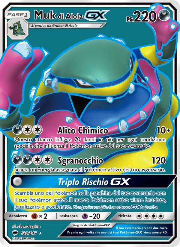 Muk di Alola GX #138