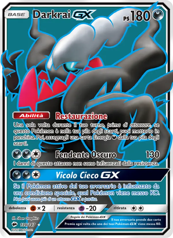 Darkrai GX #139