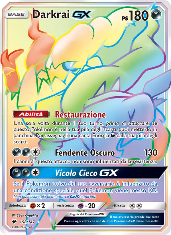 Darkrai GX #158
