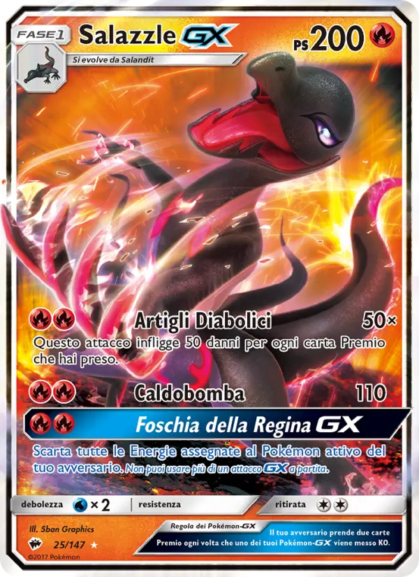 Salazzle GX #25