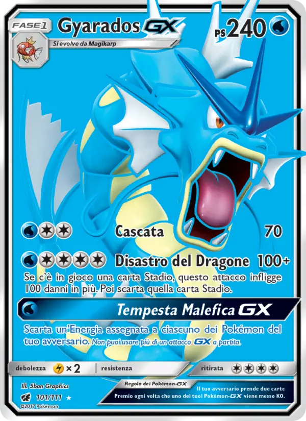 Gyarados GX #101