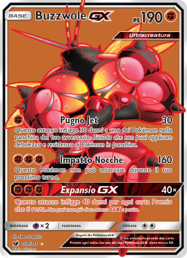 Buzzwole GX #104