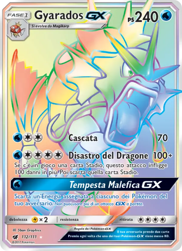 Gyarados GX #112