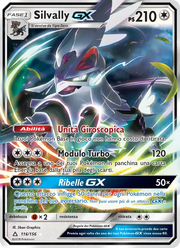 Silvally GX #116