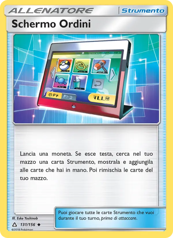 Schermo Ordini #131