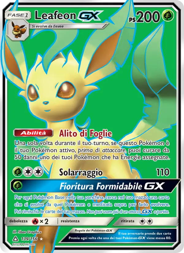Leafeon GX #139