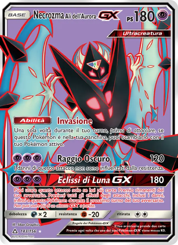 Necrozma Ali dell’Aurora GX #143