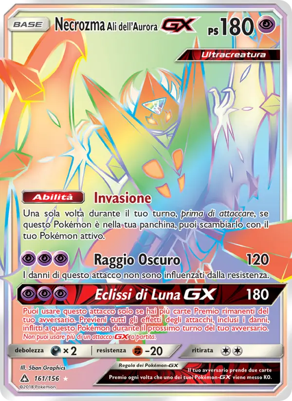 Necrozma Ali dell’Aurora GX #161