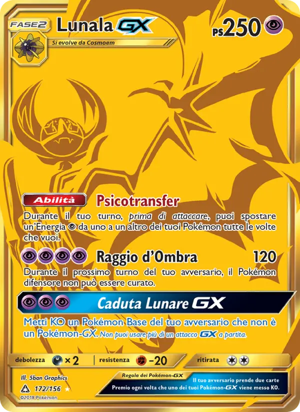 Lunala GX #172