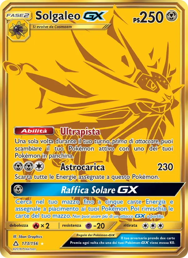 Solgaleo GX #173