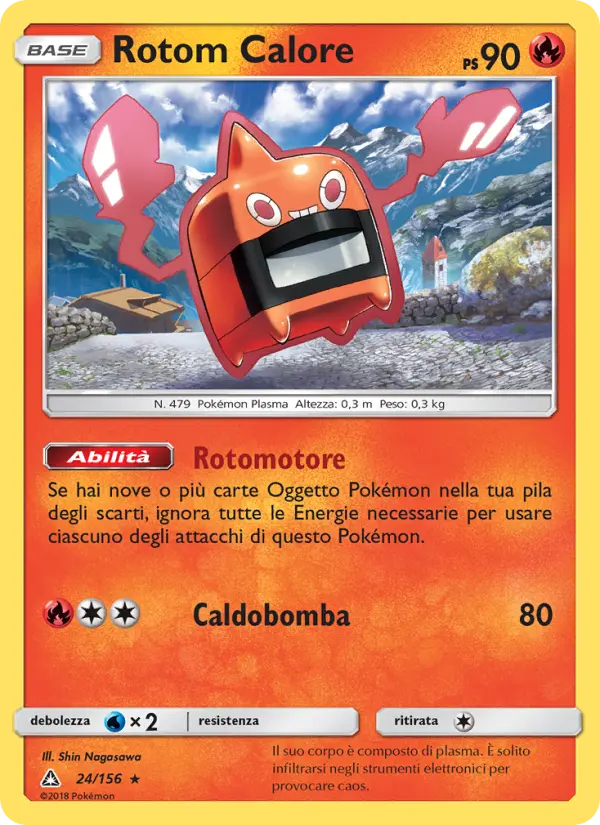 Rotom Calore #24