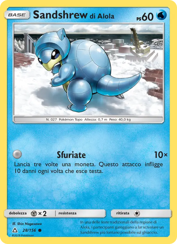 Alolan Sandshrew #28