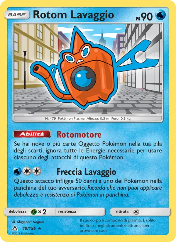 Rotom Lavaggio #40