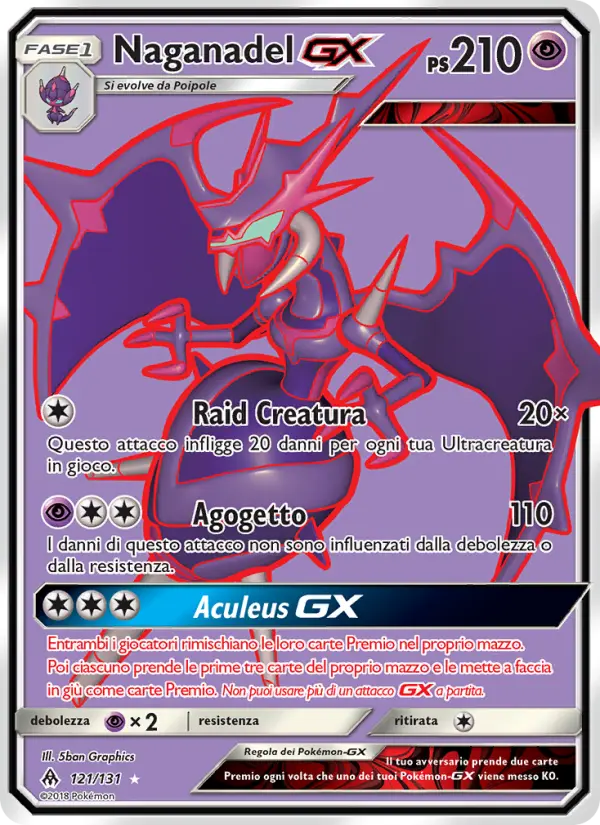 Naganadel GX #121