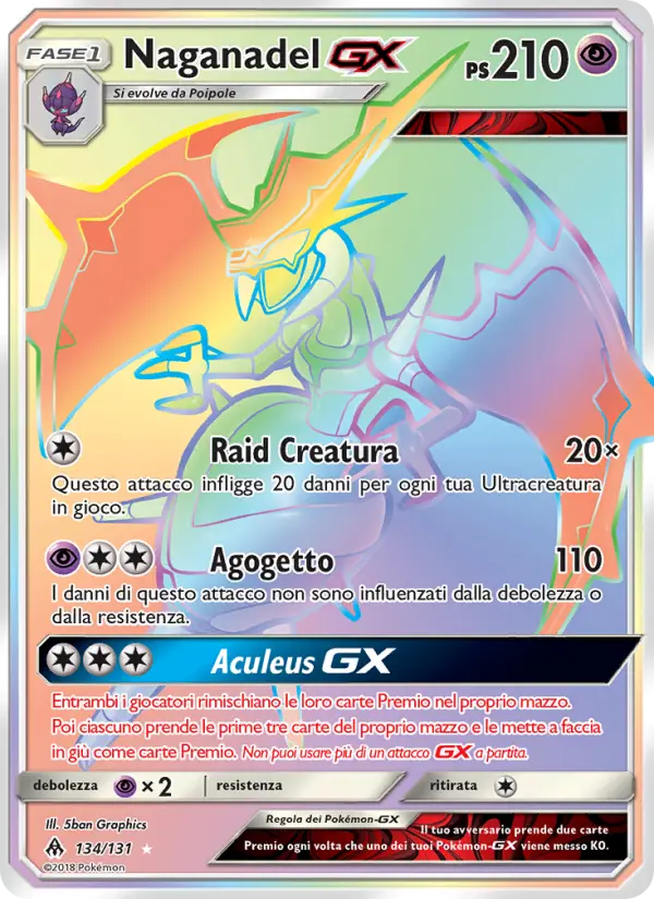 Naganadel GX #134