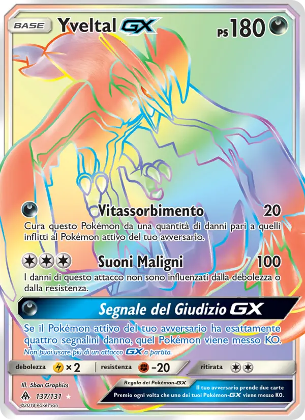Yveltal GX #137