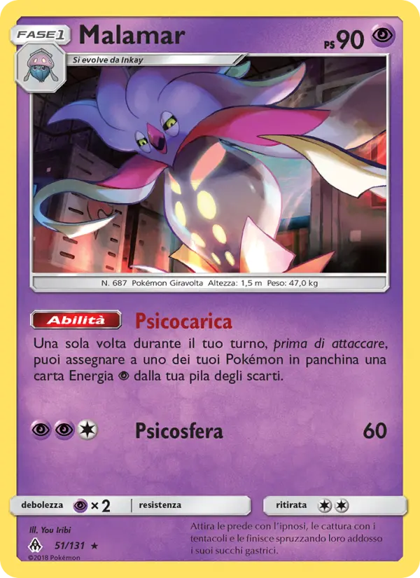 Malamar #51 — Apocalisse Di Luce (Reverse Holo)